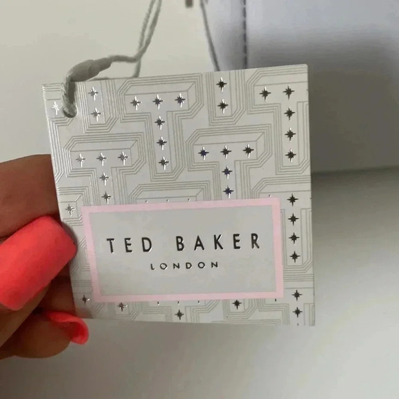 NWT Ted Baker Grey Bow Bag/Makeup Bag - Picture 5 of 16